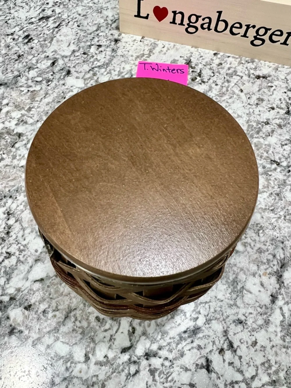 Longaberger Woven Barrel Collectors Club 2014 - Picture 3 of 7